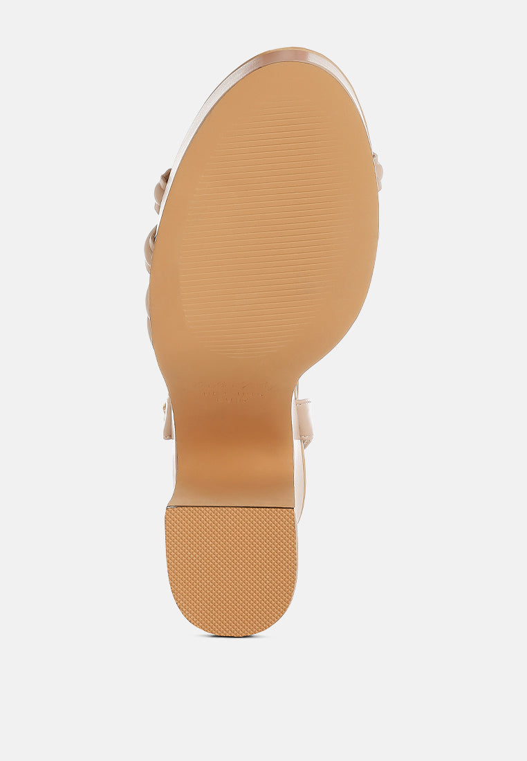 Athla Strappy High Platform Sandals-4