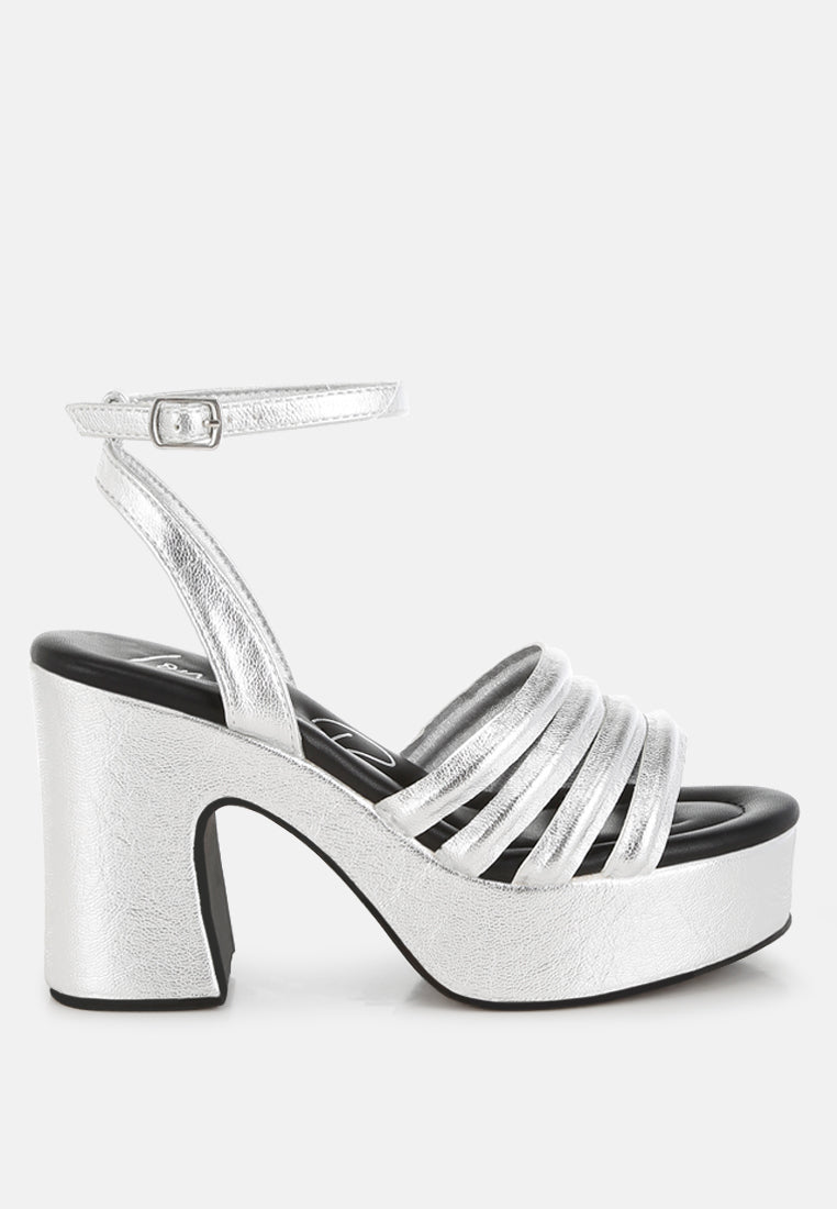 Athla Strappy High Platform Sandals-0