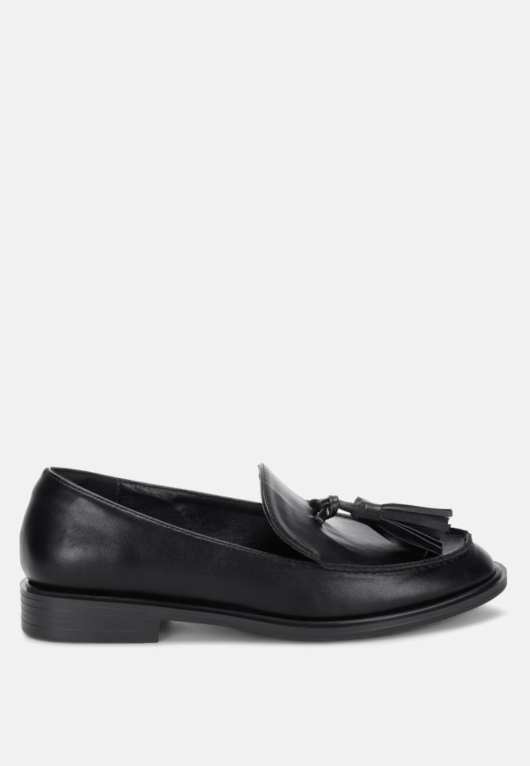 Atilia Tassel Detail Loafers-0