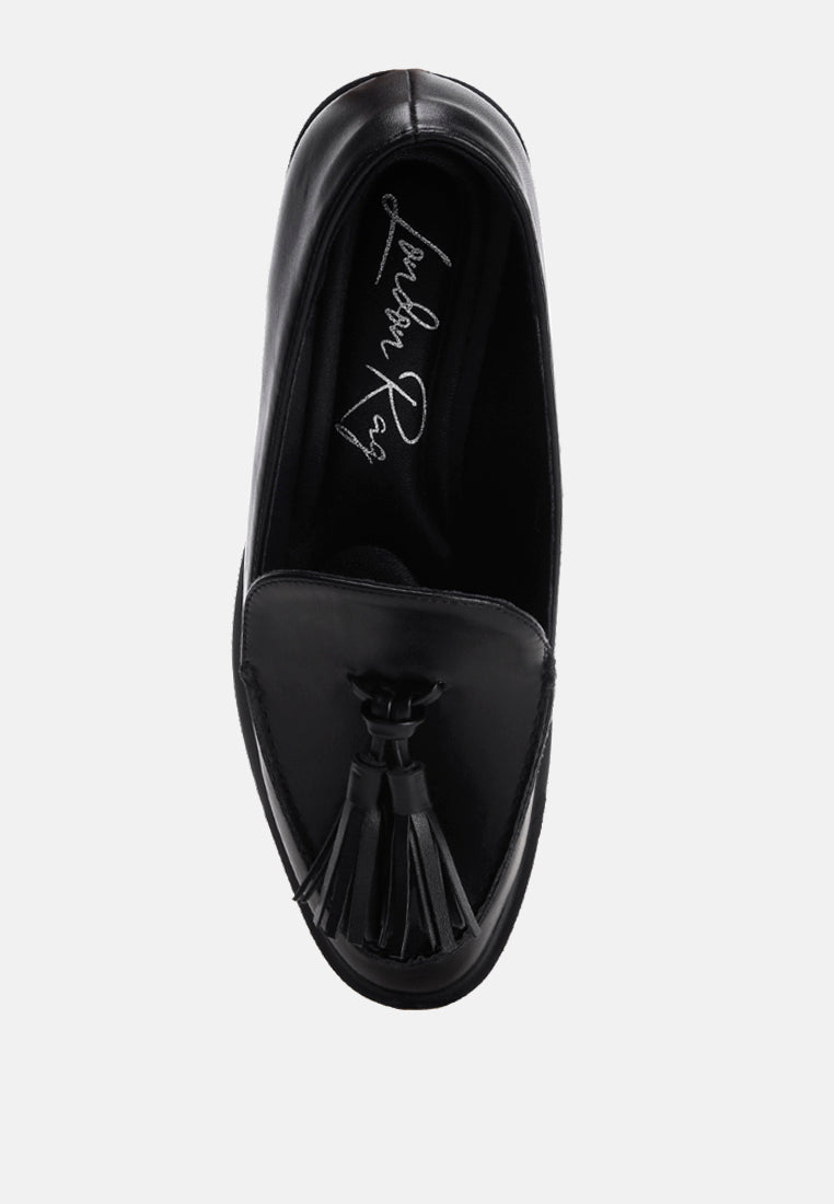 Atilia Tassel Detail Loafers-3