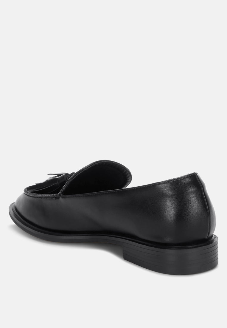 Atilia Tassel Detail Loafers-2