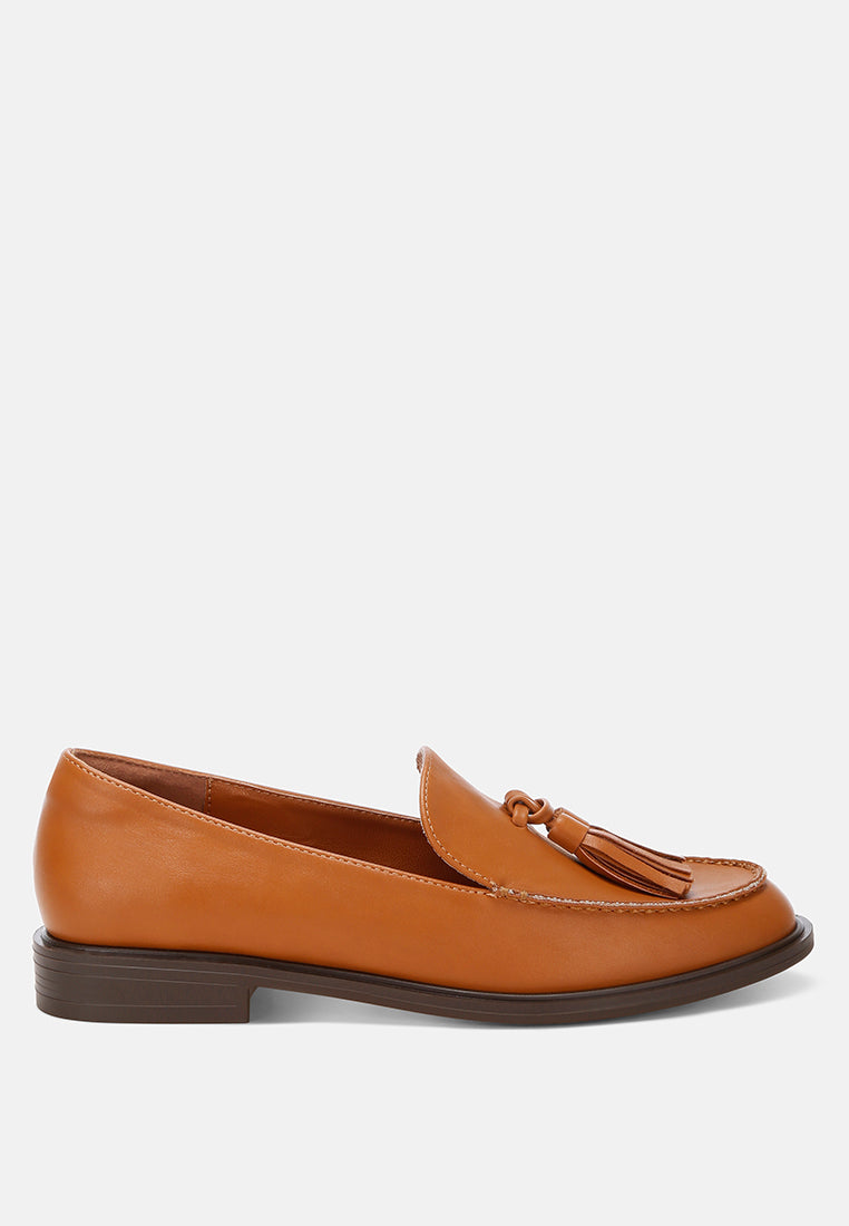 Atilia Tassel Detail Loafers-5