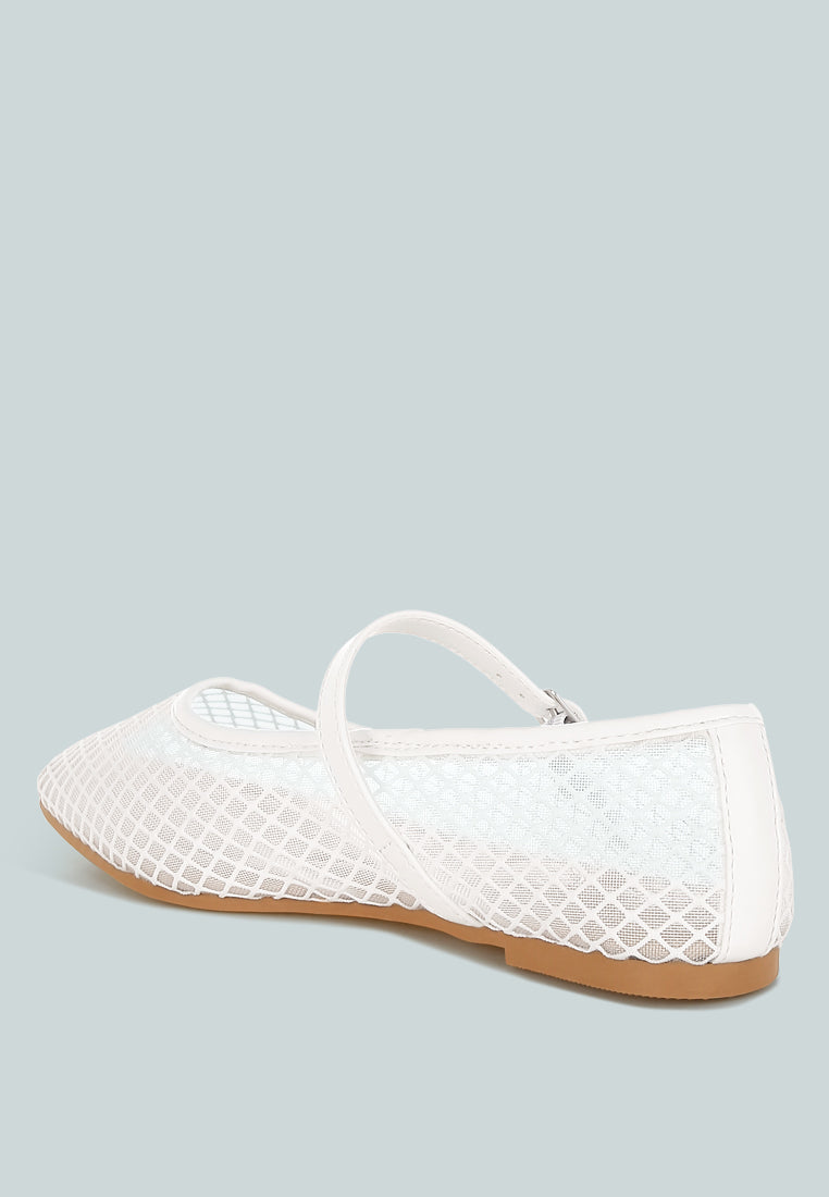 Averona Mesh Mary Jane Flats-2