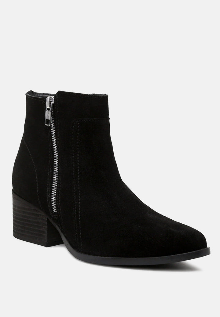 Bauena Ankle Boots With Zip Closure-5