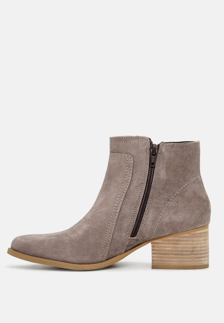 Bauena Ankle Boots With Zip Closure-3