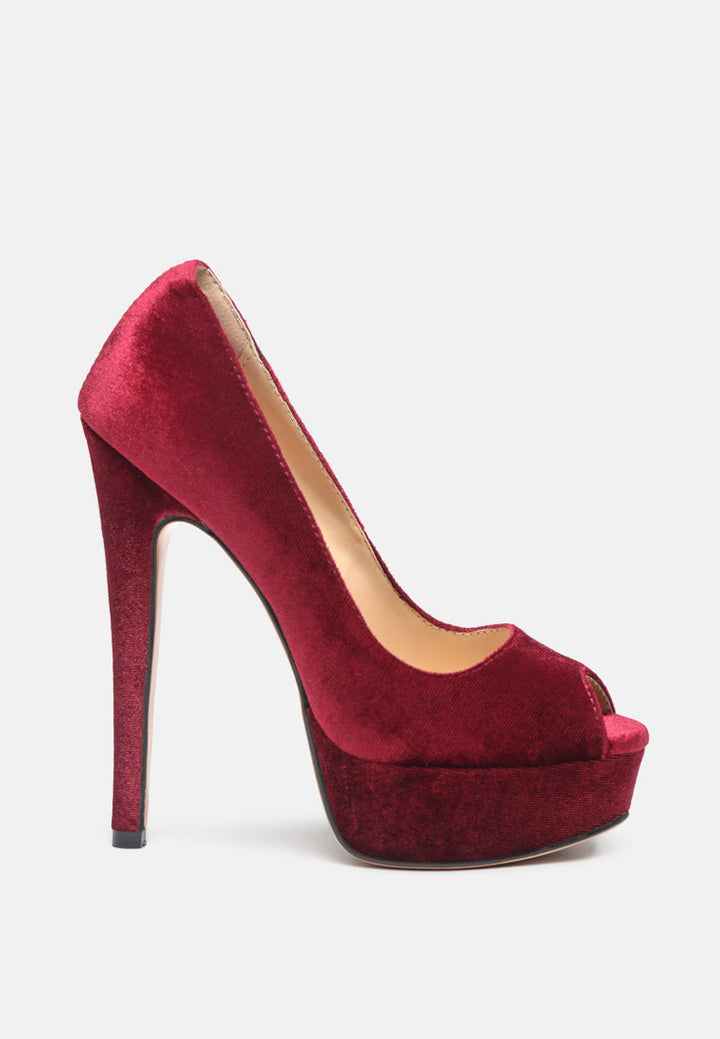Brielle Peep Toe Stiletto Sandals-0