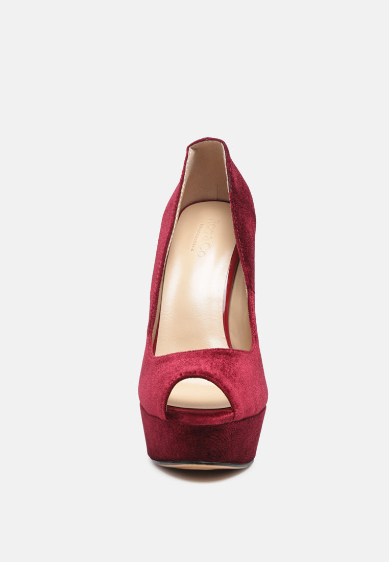 Brielle Peep Toe Stiletto Sandals-4