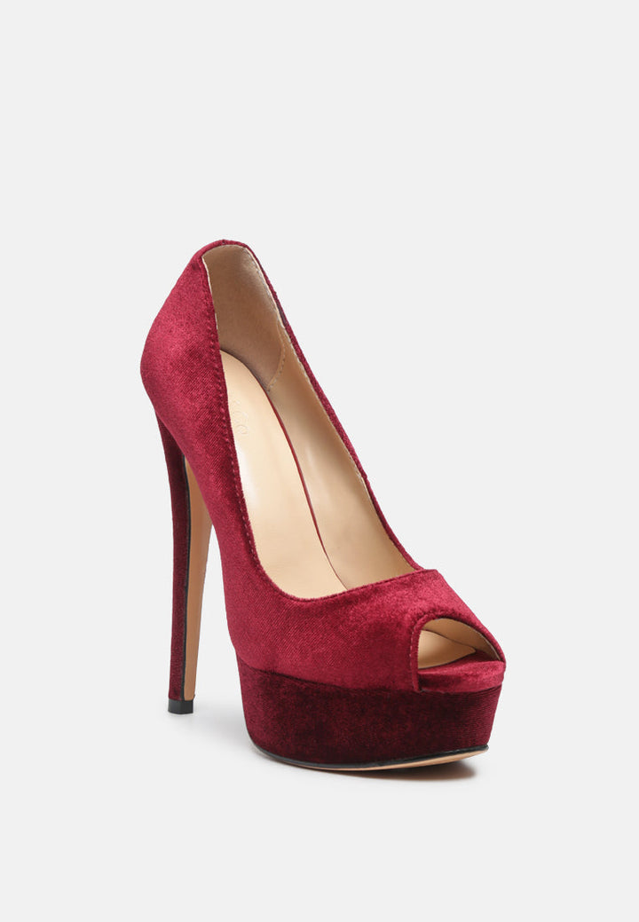 Brielle Peep Toe Stiletto Sandals-2