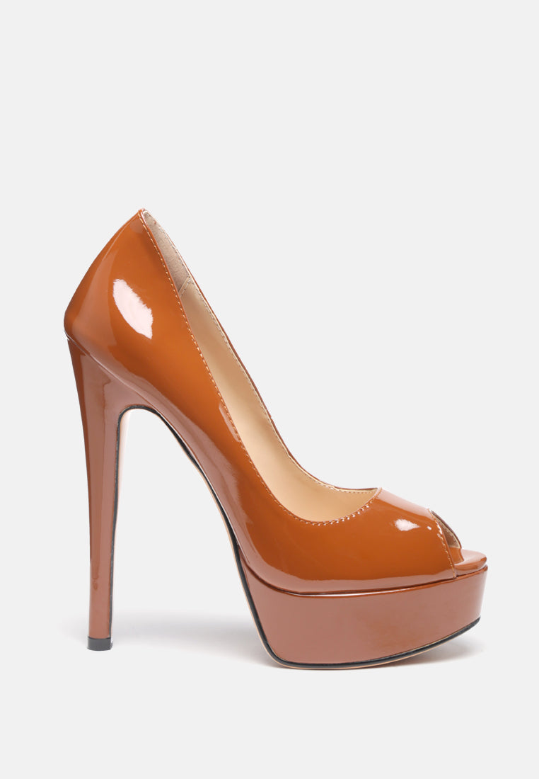 Brielle Peep Toe Stiletto Sandals-6