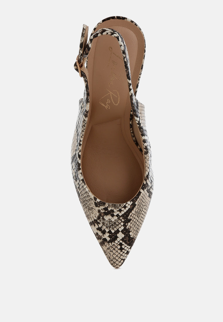Baobab Slingback Stiletto Heel Sandals-3