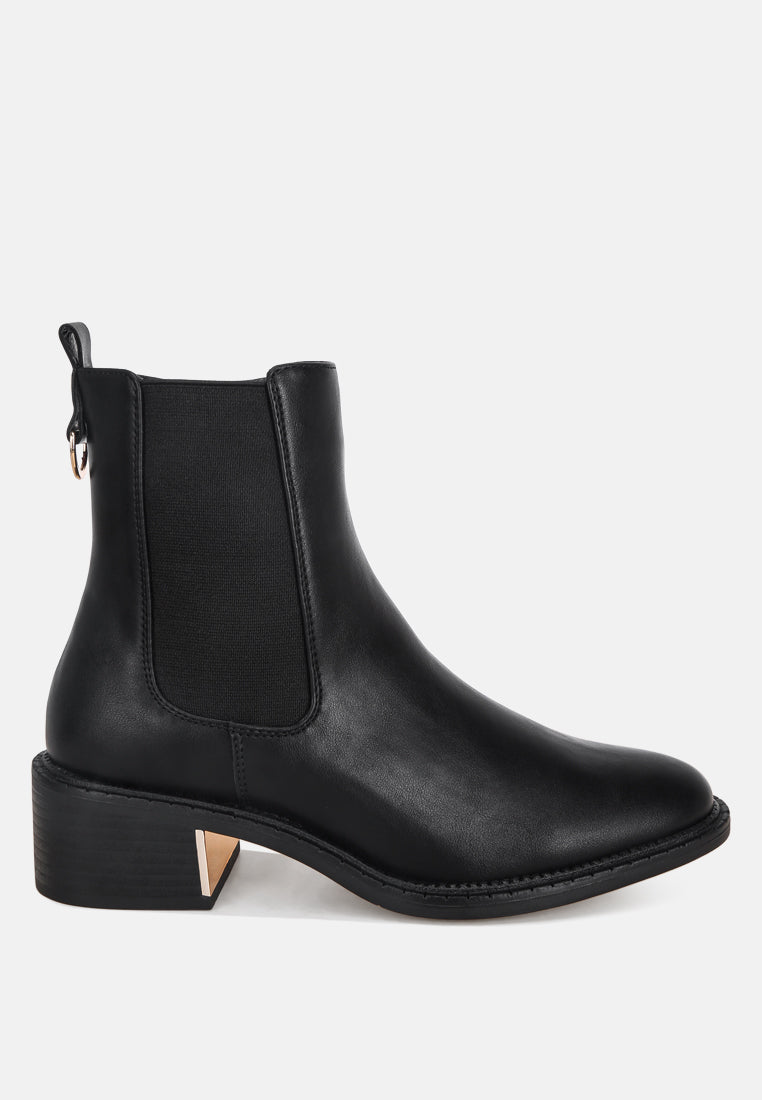 Barnabas Block Heel Chelsea Boots-0