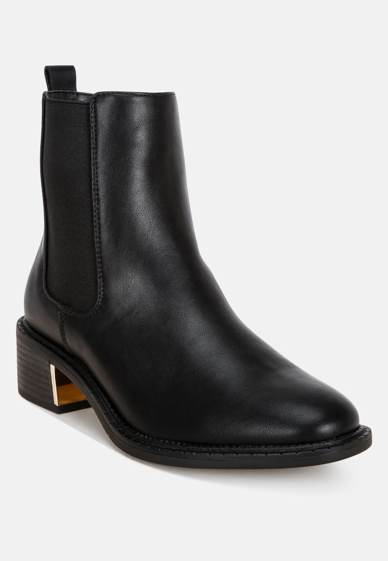 Barnabas Block Heel Chelsea Boots-2