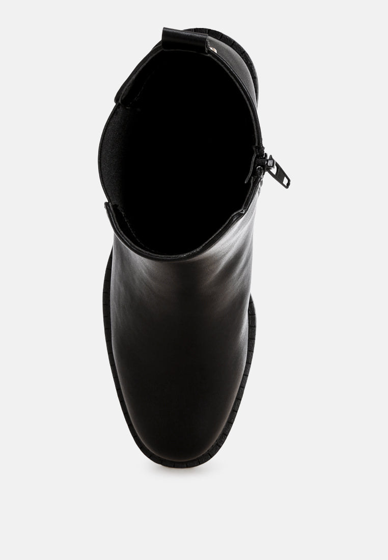 Barnabas Block Heel Chelsea Boots-4