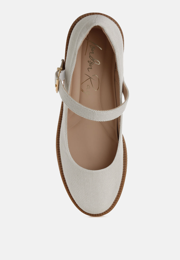 Bibeta Canvas Mary Jane Shoes-3