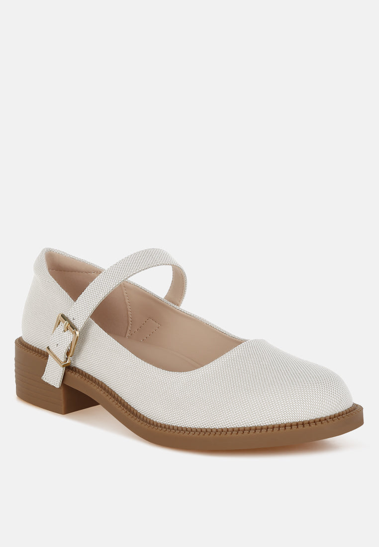 Bibeta Canvas Mary Jane Shoes-1