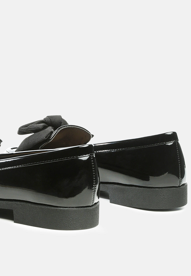 Bowberry Bow-Tie Patent Loafers-2