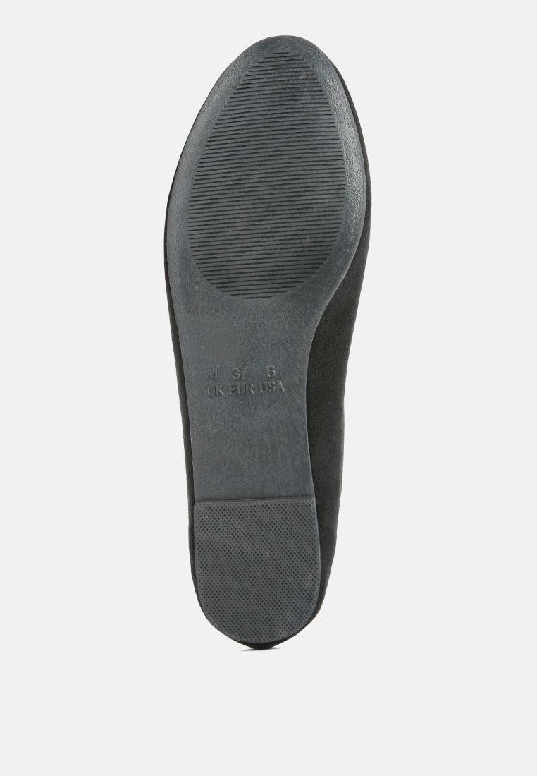 Eyeore Microfiber Casual Ballerinas-4