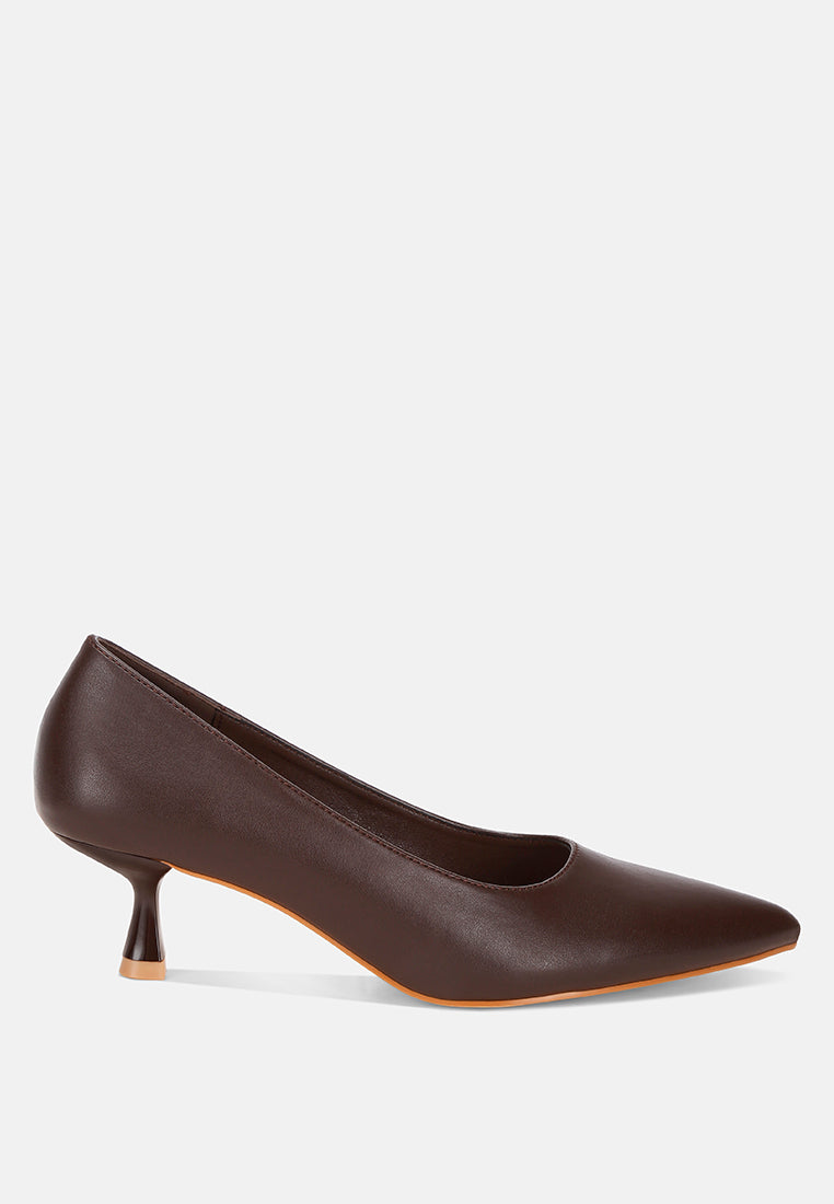 Blara Pointed Toe Pump Heels-0