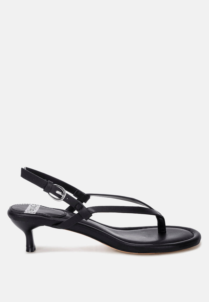 Brisbou Thong Strap Heels-0