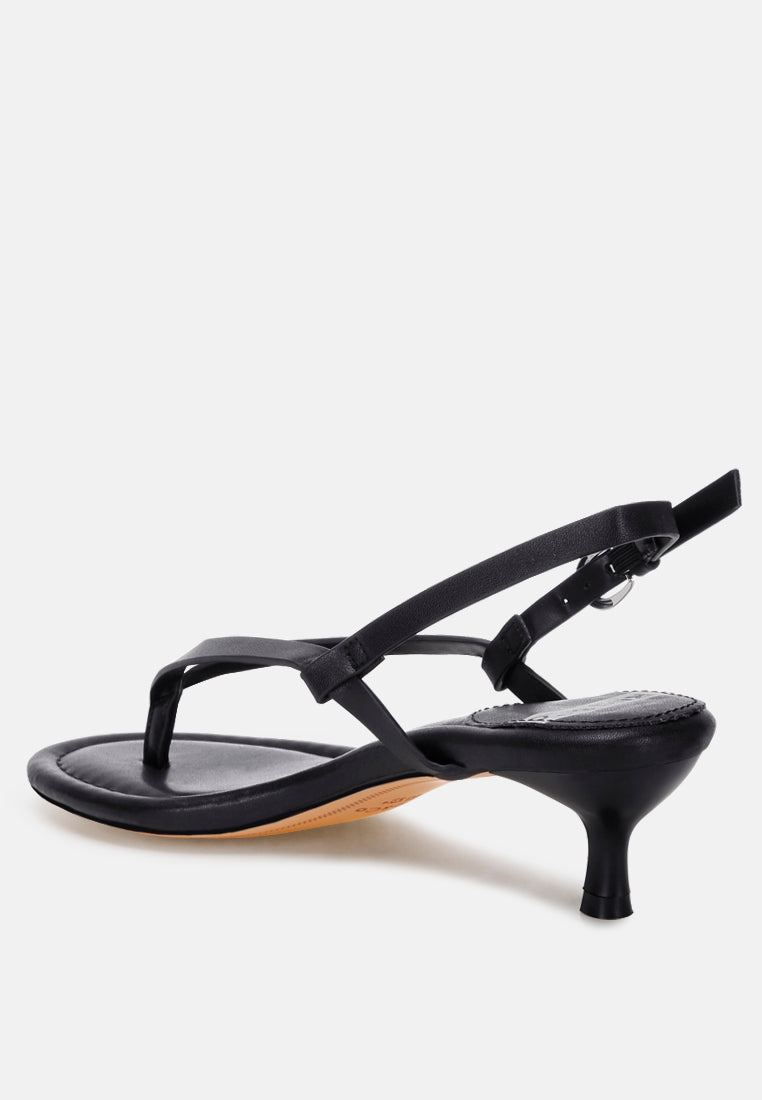 Brisbou Thong Strap Heels-3