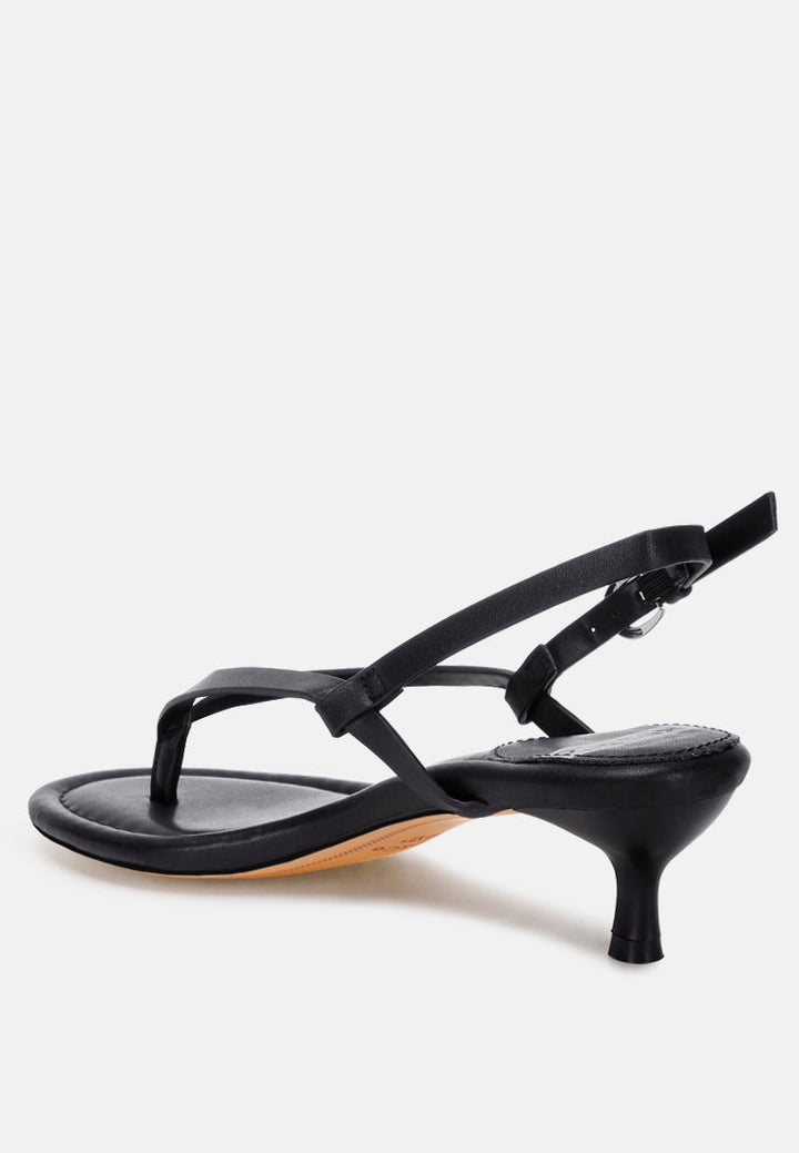 Brisbou Thong Strap Heels-3