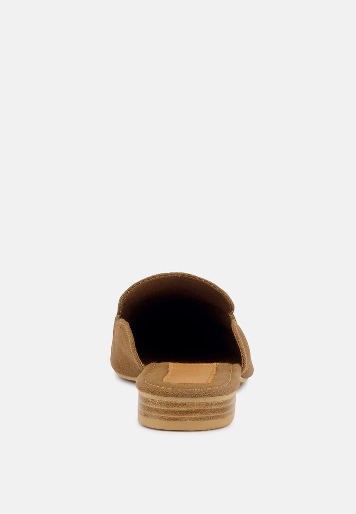 Calico Organic Canvas Mules-4