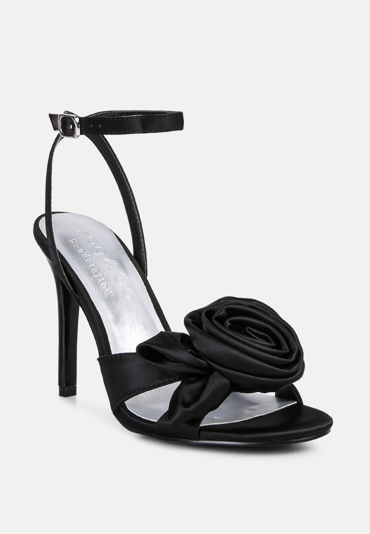 Chaumet Rose Bow Embellished Sandals-1