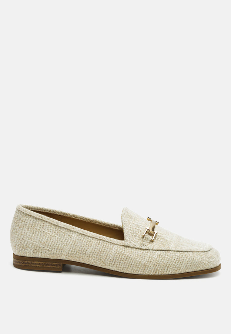 Zaara Solid Faux Suede Loafers-6