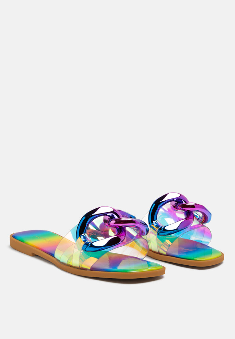 Caroons Clear Slide Flats-2