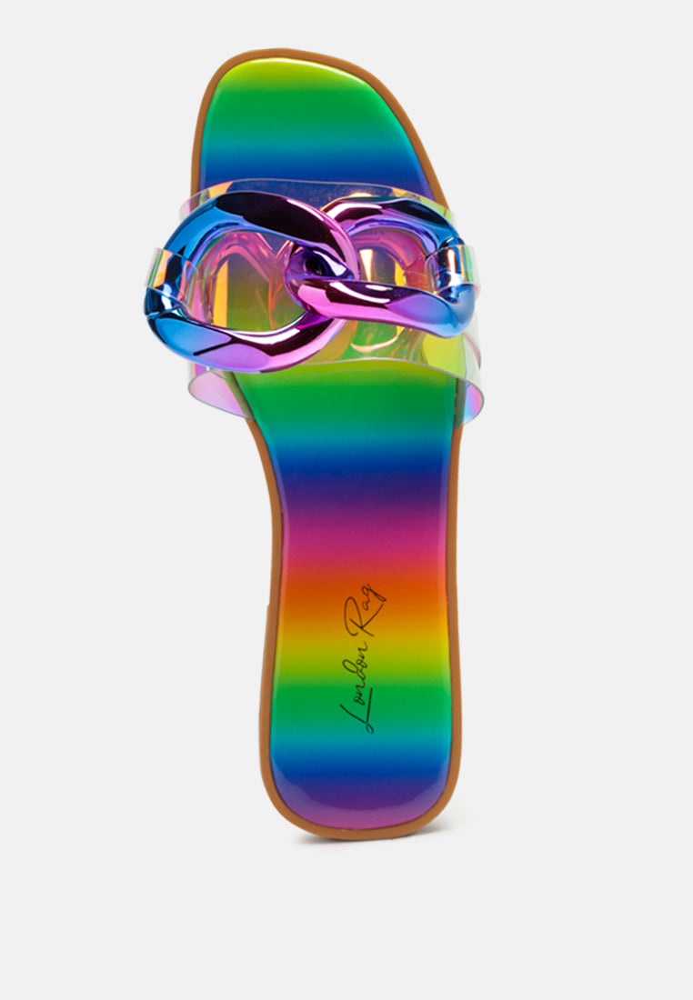 Caroons Clear Slide Flats-4