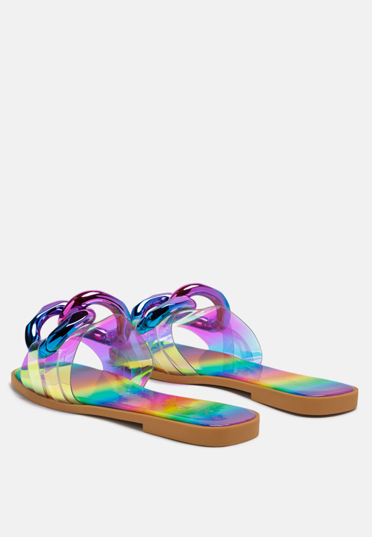 Caroons Clear Slide Flats-3