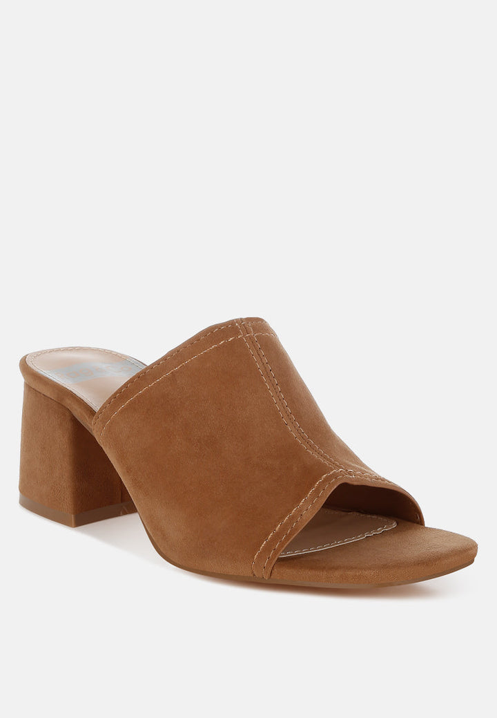 Citarum Real Suede Leather Slip Ons-2