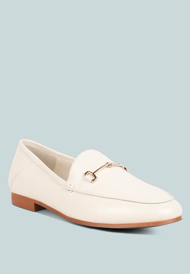 Dareth Horsebit Flat Heel Loafers-2