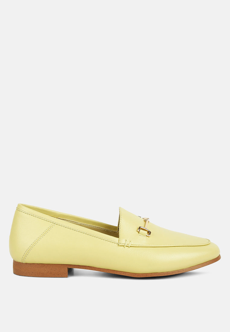 Dareth Horsebit Flat Heel Loafers-6