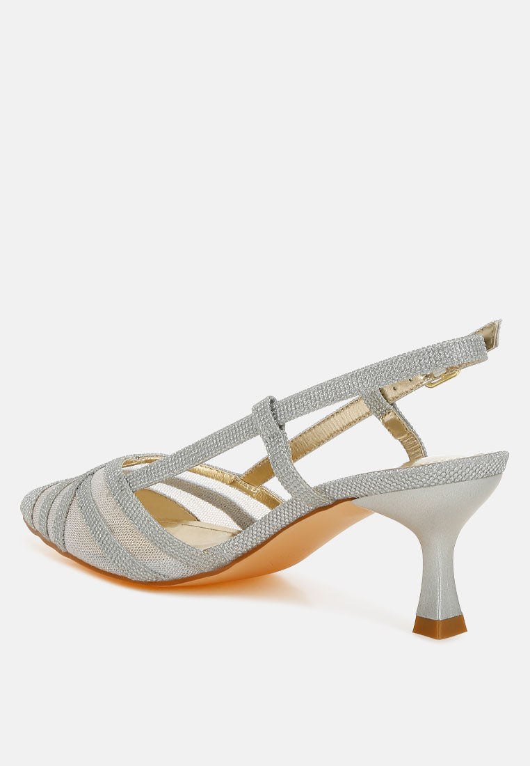 Daldra Kitten Heel Slingback Sandals-3