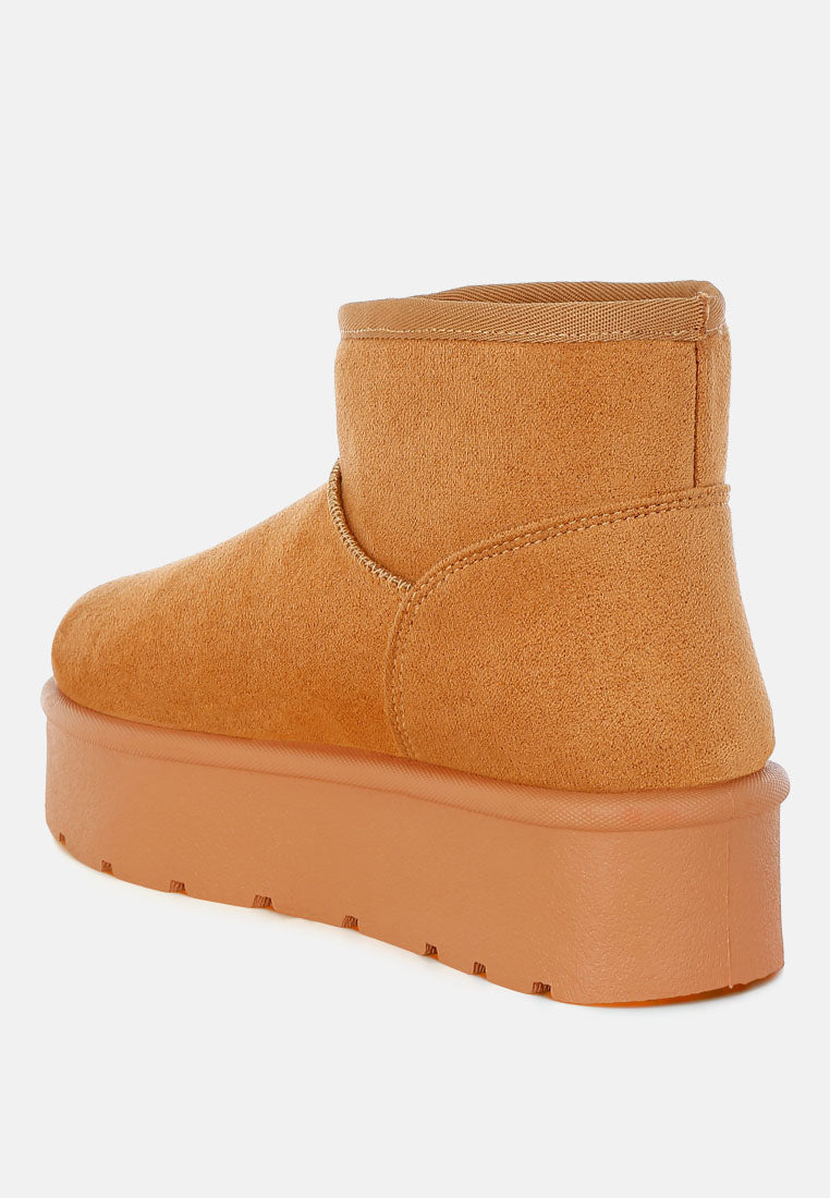 Derta Soft Microfiber Snow Boots-2