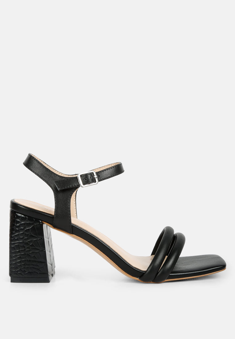 Edyta Ankle Strap Block Heel Sandals-6