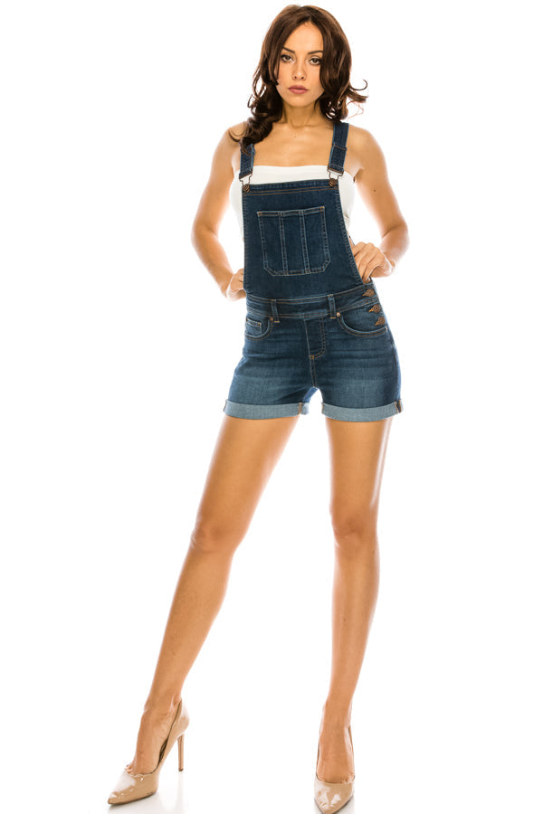 Classic Denim Shortalls-1