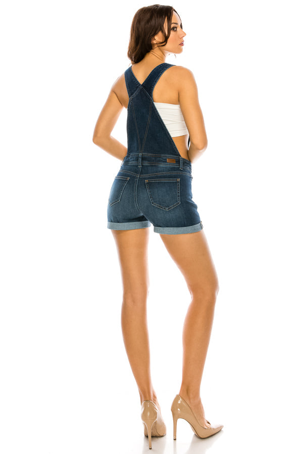 Classic Denim Shortalls-4