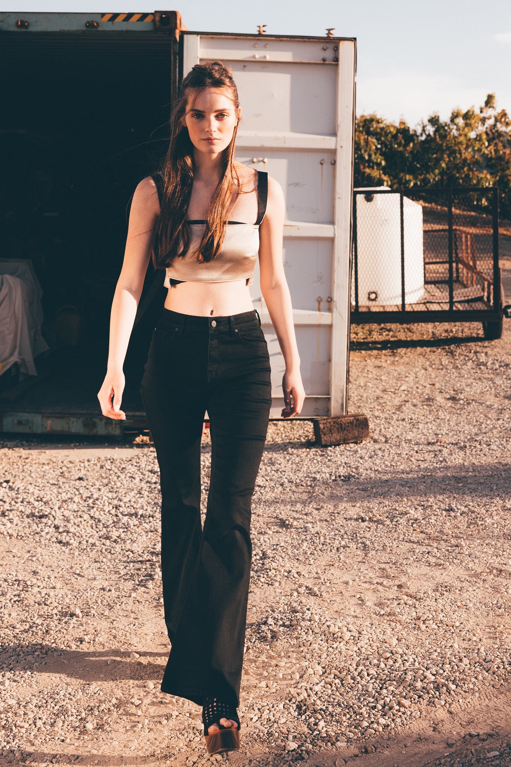 Super High Rise Classic Flare Jeans-0