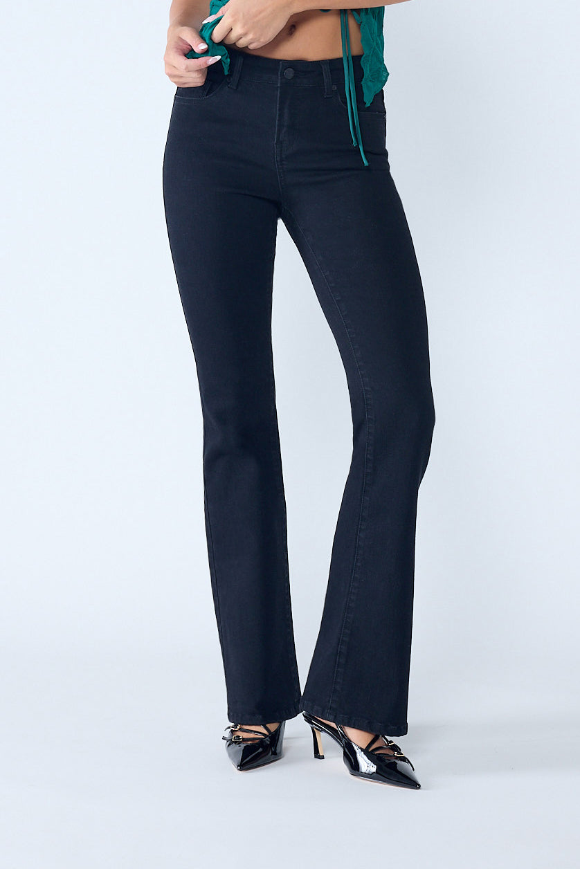 High Rise Classic Bootcut Jeans-2