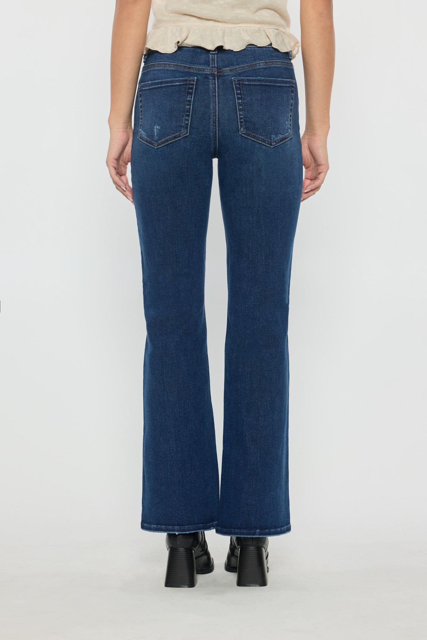 High Rise Baby Wide Leg Jeans-3