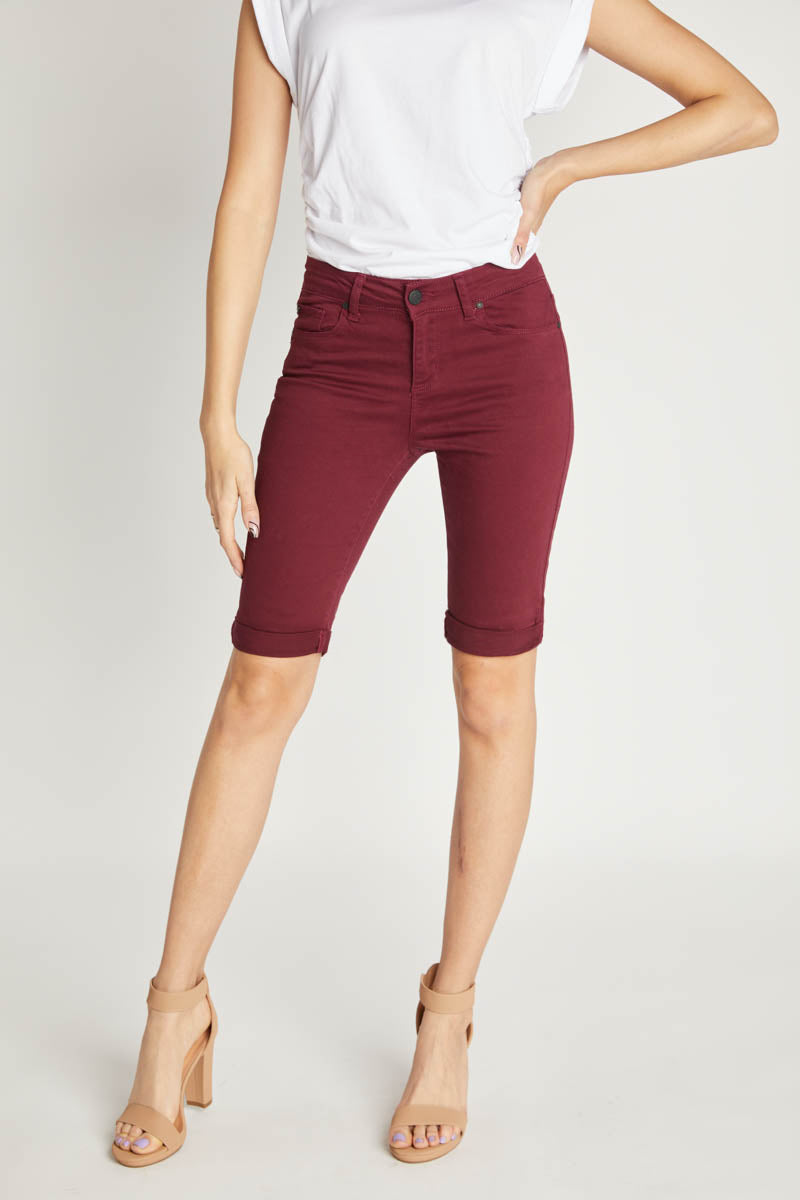 Bermuda Denim Shorts-0