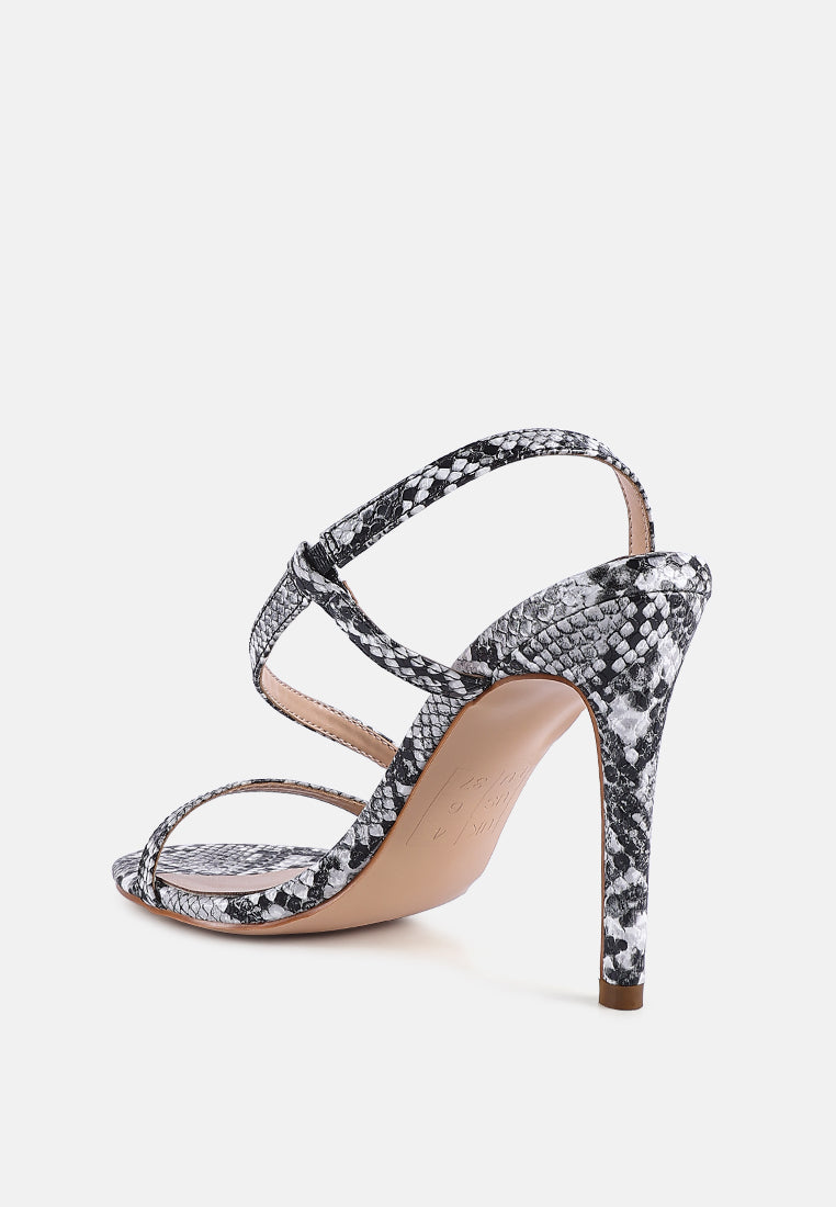 Epoque Heeled Strappy Slingback Sandals-2