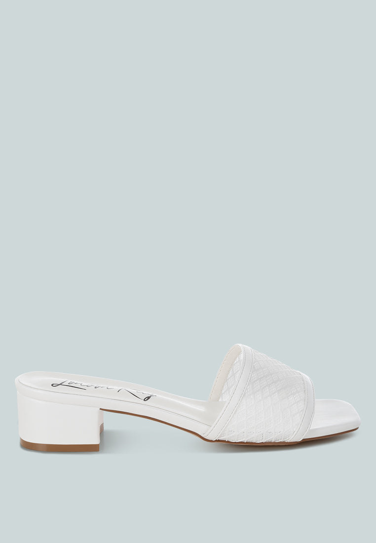 Faria Slip-On Low Block Heels-0