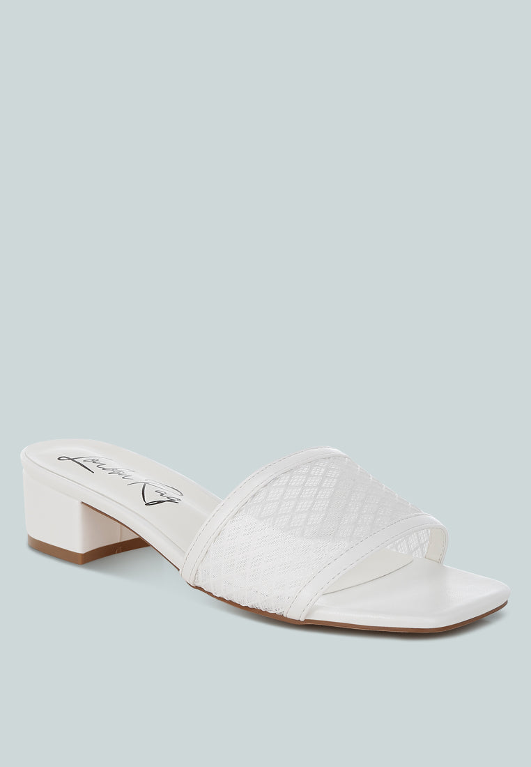 Faria Slip-On Low Block Heels-1