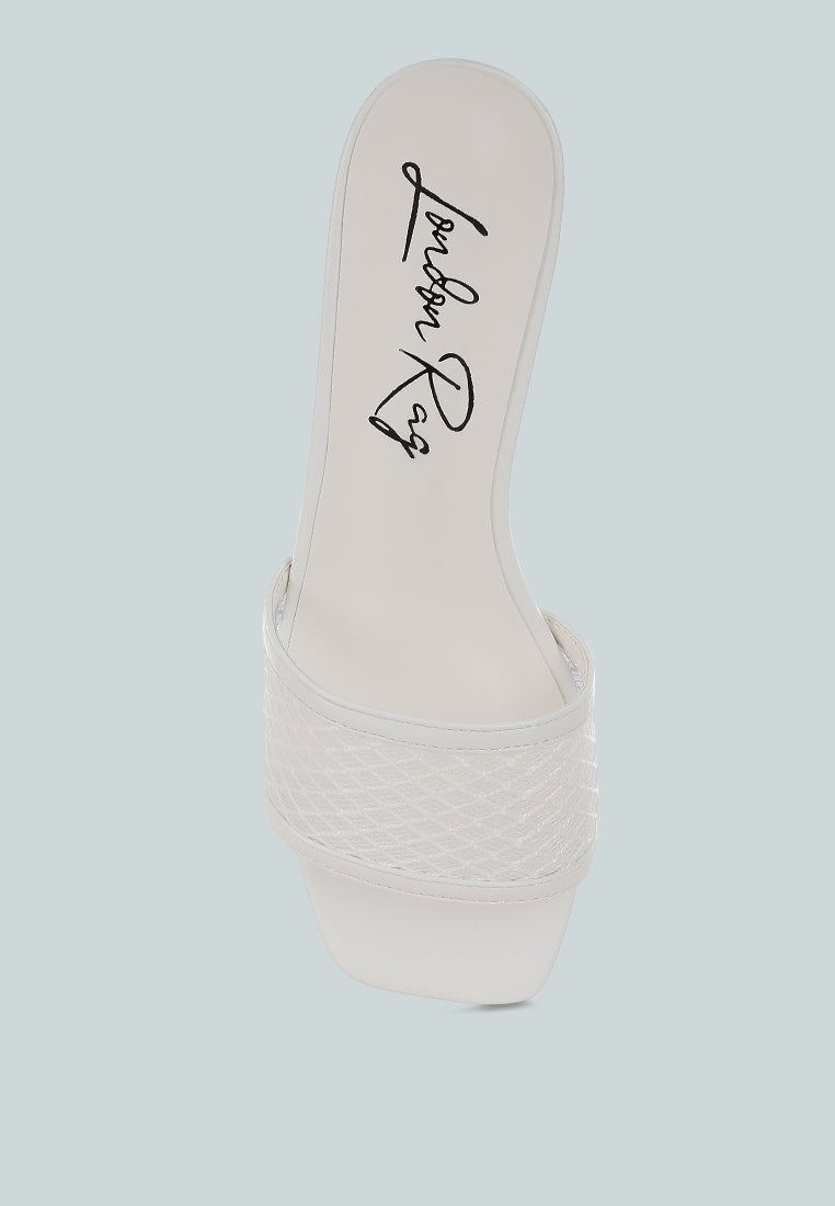 Faria Slip-On Low Block Heels-3
