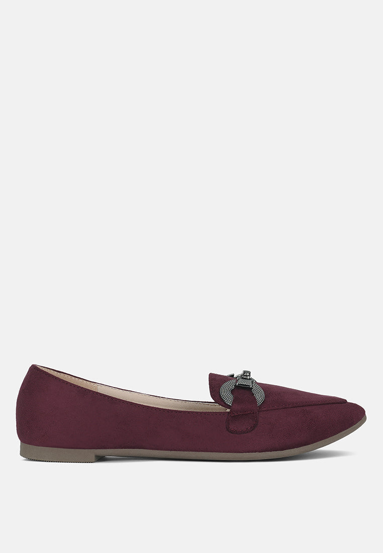 Fembot Horsebit Detail Flexible Loafers-5
