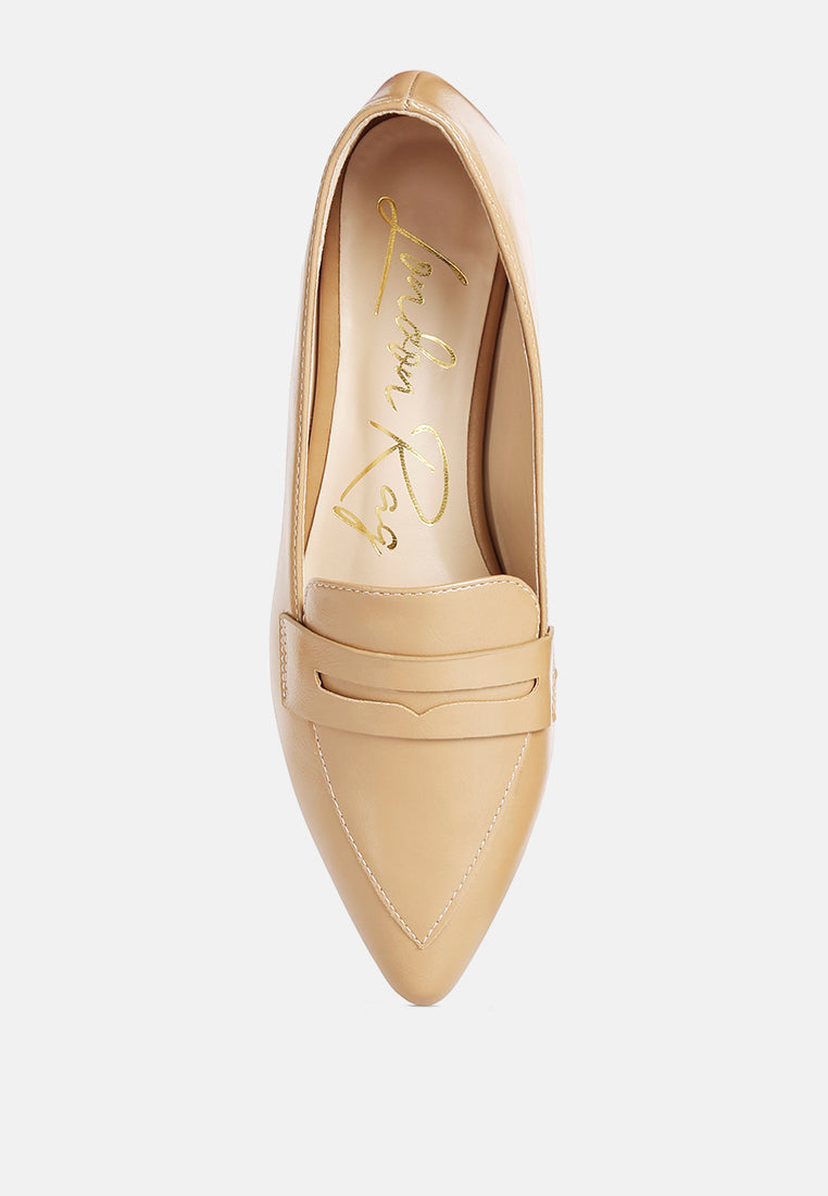 Peretti Flat Formal Loafers-3