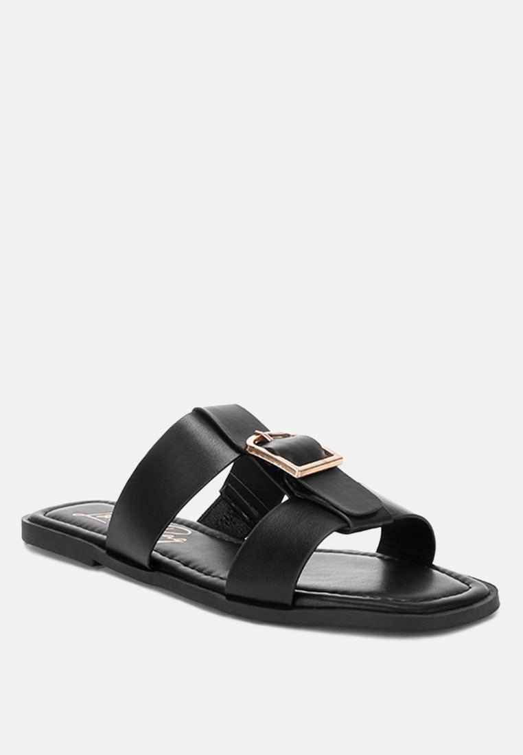 Hunab Gladiator Flat Slip Ons-1